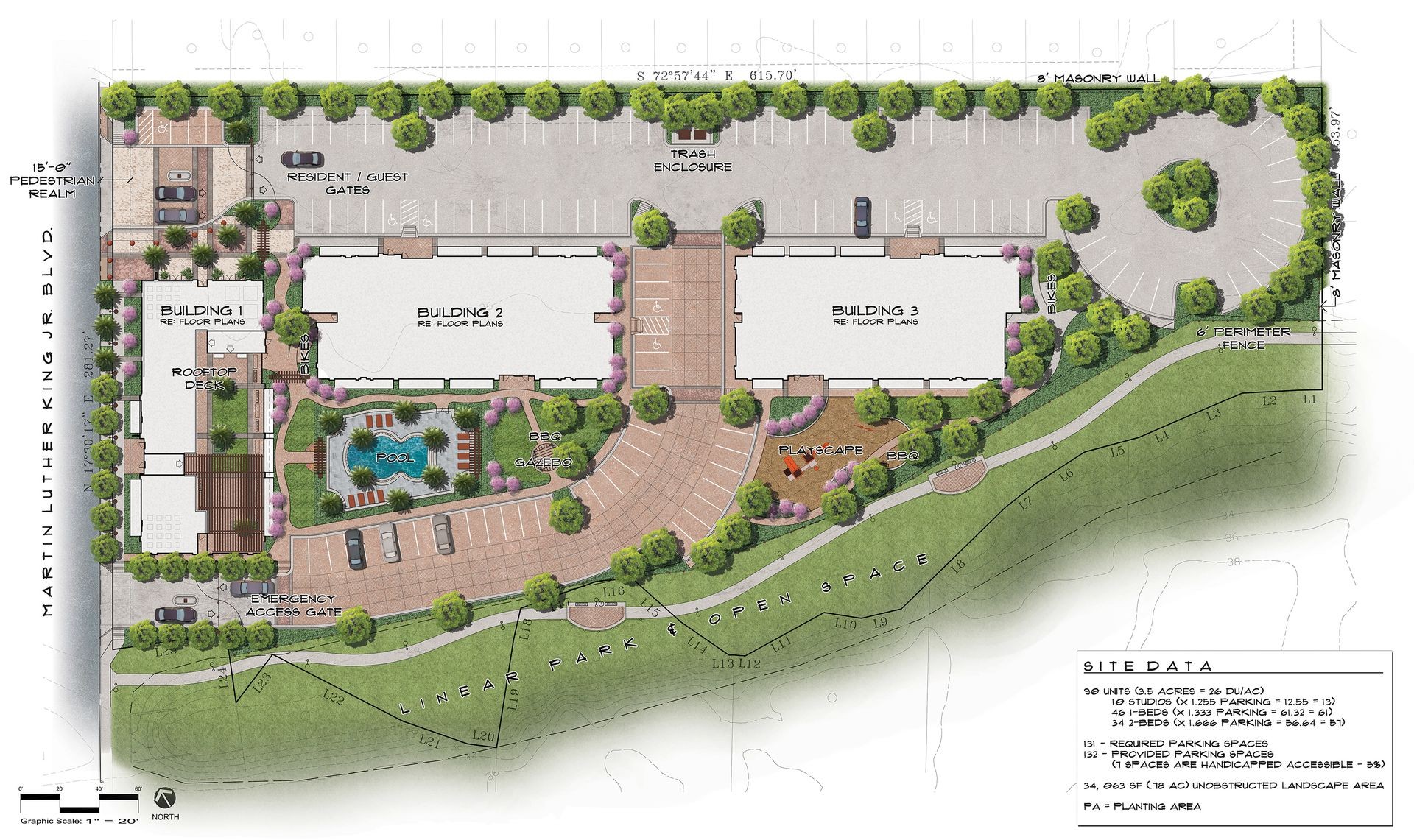 Site Plan Rendering